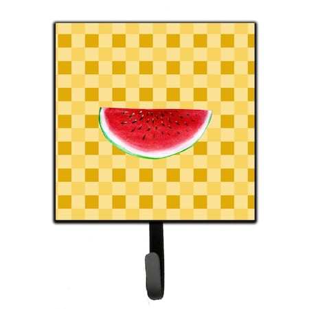 Carolines Treasures Sliced Watermelon on Basketweave Leash or Key Holder BB7253SH4